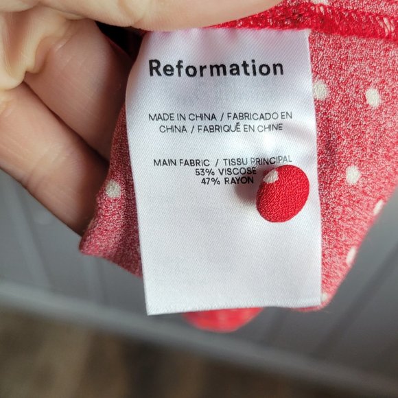 REFORMATION Breanna Dress - Picture 10 of 11